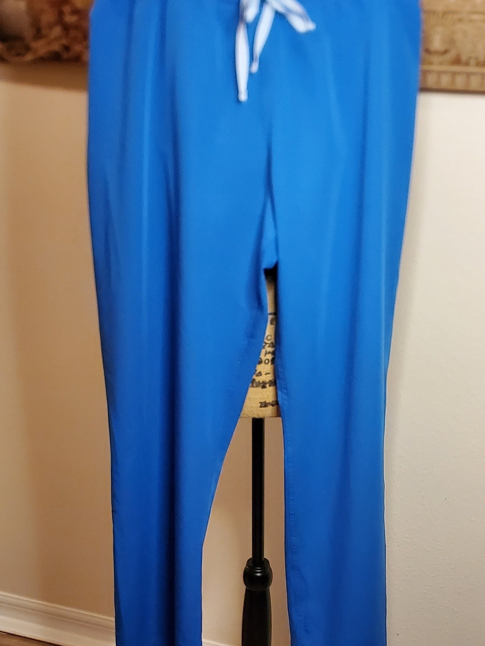 FIGS Livingston High Rise Straight Scrub Pants XL Blue